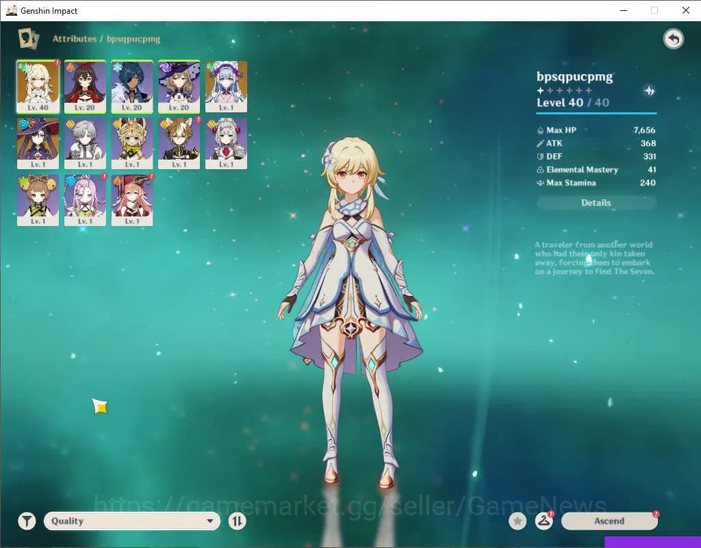 Genshin Impact Accounts EU|Ready Gacha|AR 55|48000 Primogem + 60 IF + 103 image 3