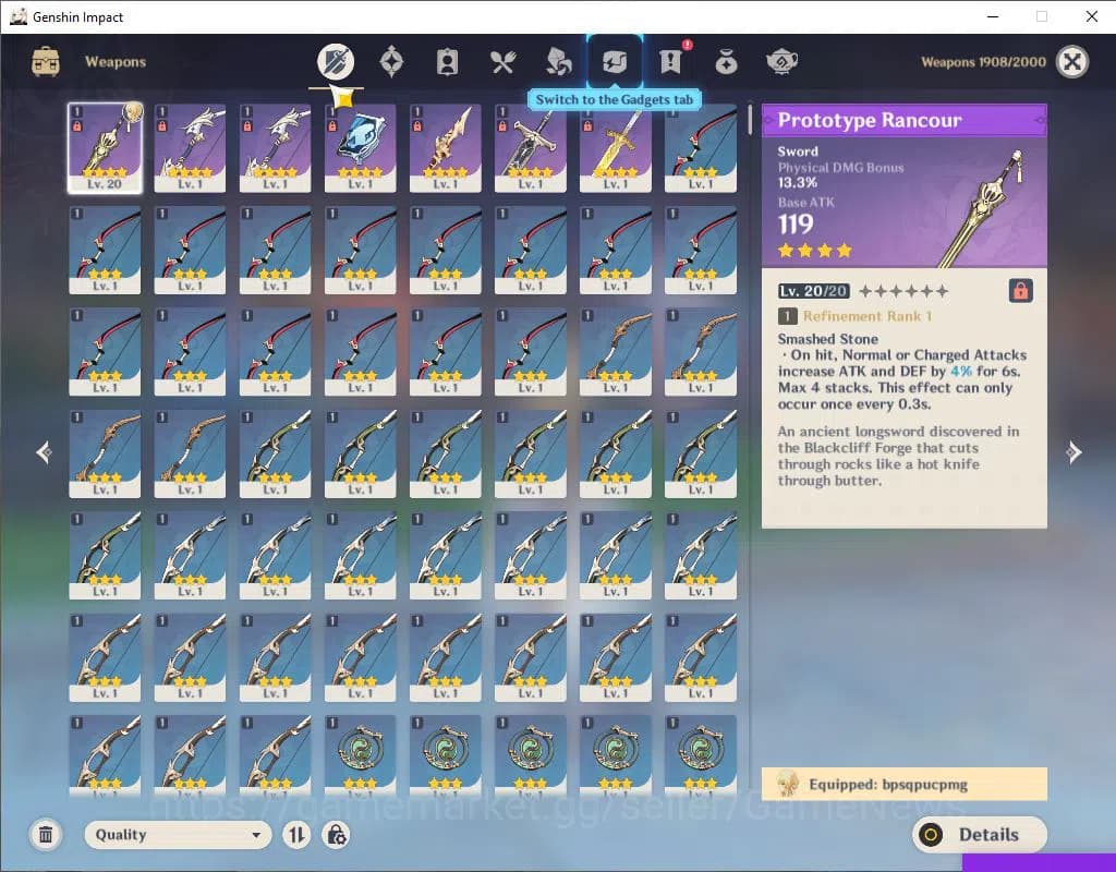 Genshin Impact Accounts EU|Ready Gacha|AR 55|48000 Primogem + 60 IF + 103 image 6