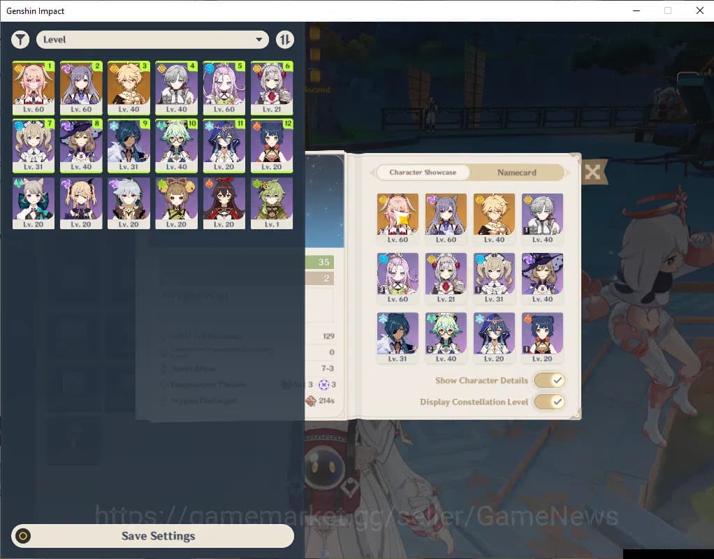 Genshin Impact Accounts ASIA|Starter|AR 35|1 Limited+2(*5Wep)|Linnea+Sign image 1
