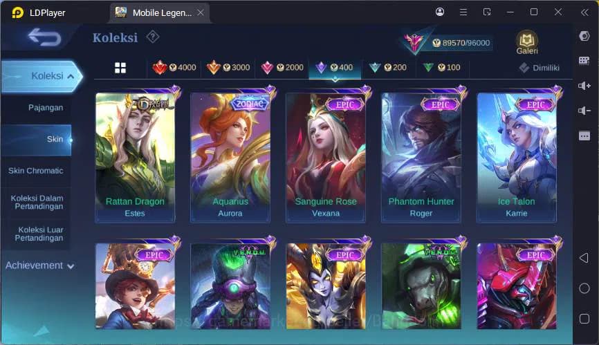 Mobile Legends: Bang Bang Accounts GLOBAL|Hero 132|Skin 332|TRF Roger,Sanrio Floryn,P image 15