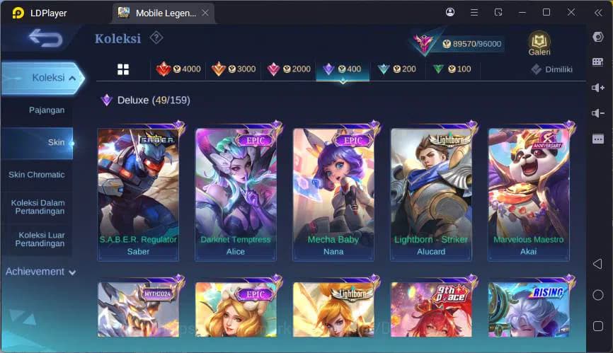 Mobile Legends: Bang Bang Accounts GLOBAL|Hero 132|Skin 332|TRF Roger,Sanrio Floryn,P image 17