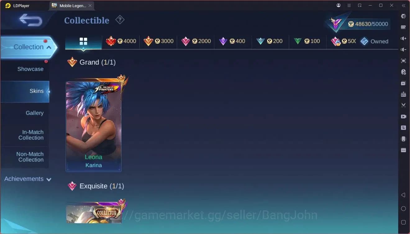 Mobile Legends: Bang Bang Accounts GLOBAL Hero 107 Skin 198 |KOF karina|CC natalia|Ep image 10
