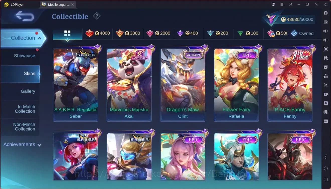 Mobile Legends: Bang Bang Accounts GLOBAL Hero 107 Skin 198 |KOF karina|CC natalia|Ep image 8