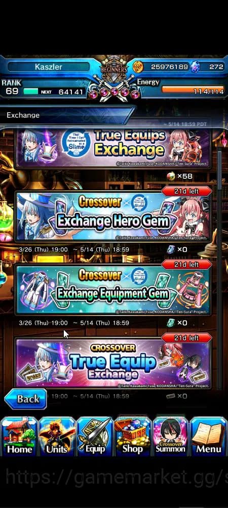 Grand Summoners Accounts Global|Rank 69|272 cc|17 Ascend+4 TW|[Inumuta,Okar image 9