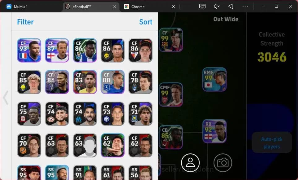 eFootball Accounts ANDROID|PW 3046|Epc Fernando Torres|Epc Inzaghi|SH image 4