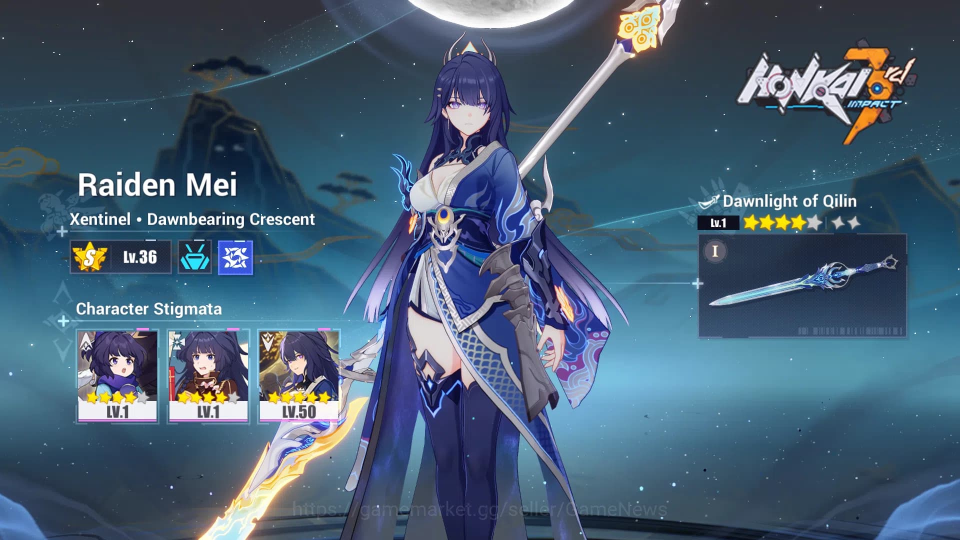 Honkai Impact 3rd Accounts SEA Lv 75| 2 Fullset (Raiden Mei XDC 4/4, Lunar Vo image 17