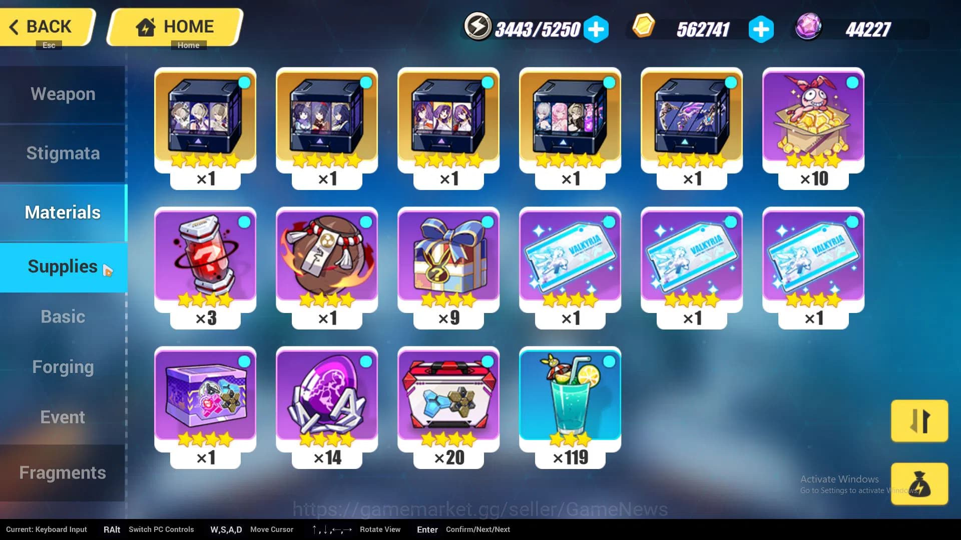 Honkai Impact 3rd Accounts SEA Lv 75| 2 Fullset (Raiden Mei XDC 4/4, Lunar Vo image 8