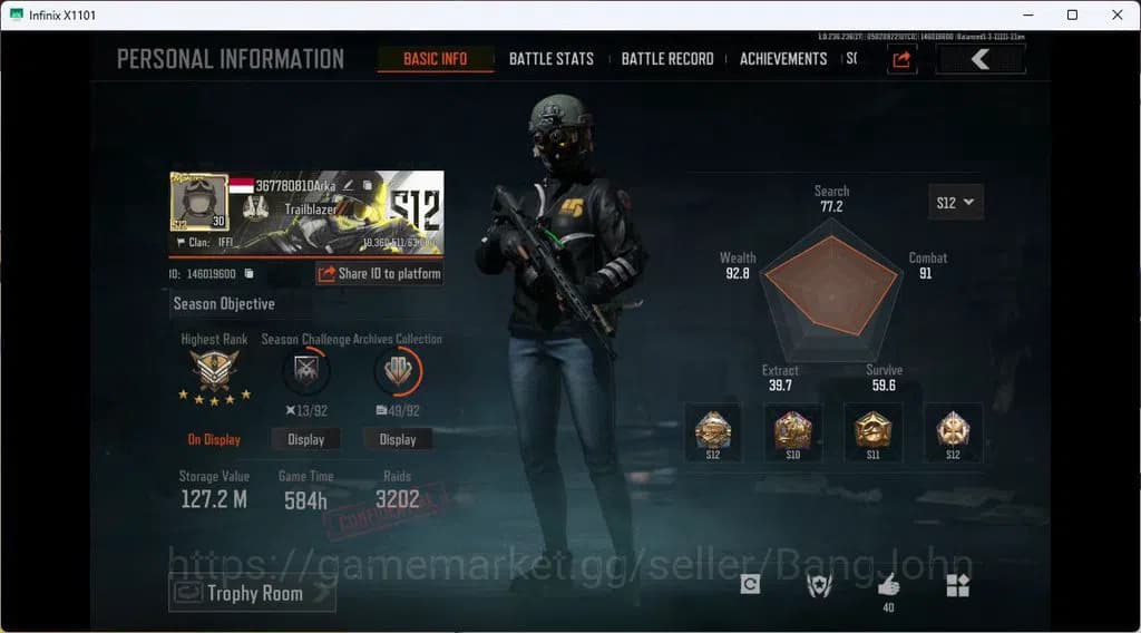 Arena Breakout Accounts MOBILE Lvl 30 |SV 127,2M|CV51,1M|MORE SKIN,X-RAY H image 1