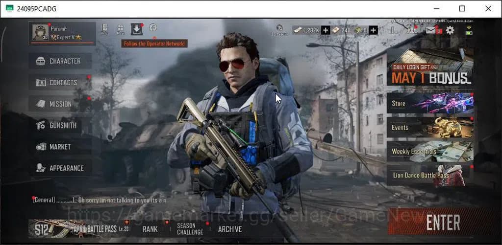 Arena Breakout Accounts MOBILE Lv30|SV 11,9M|CV 8M|Urban Sports|Decree VSS image 1