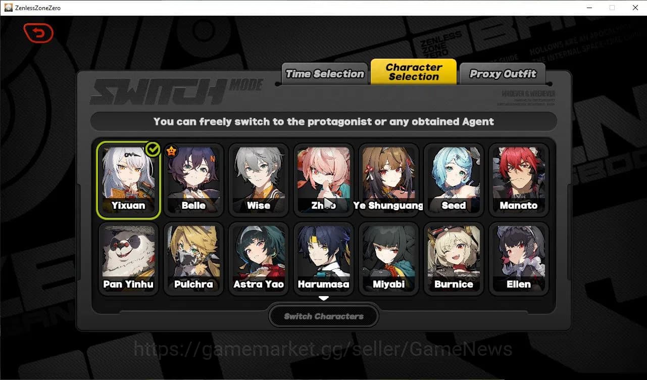 Zenless Zone Zero Accounts EU|IK 56|1,1K Polyc|9 Limit,3 VoidHunter[(Miyabi,Y image 2