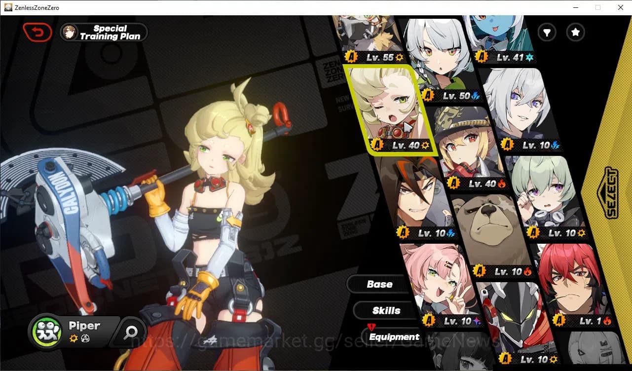 Zenless Zone Zero Accounts EU|IK 56|1,1K Polyc|9 Limit,3 VoidHunter[(Miyabi,Y image 8