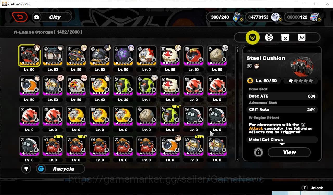 Zenless Zone Zero Accounts ASIA IK 55|10 Limited (YeShunguang,Miyabi+Sign,Viv image 3