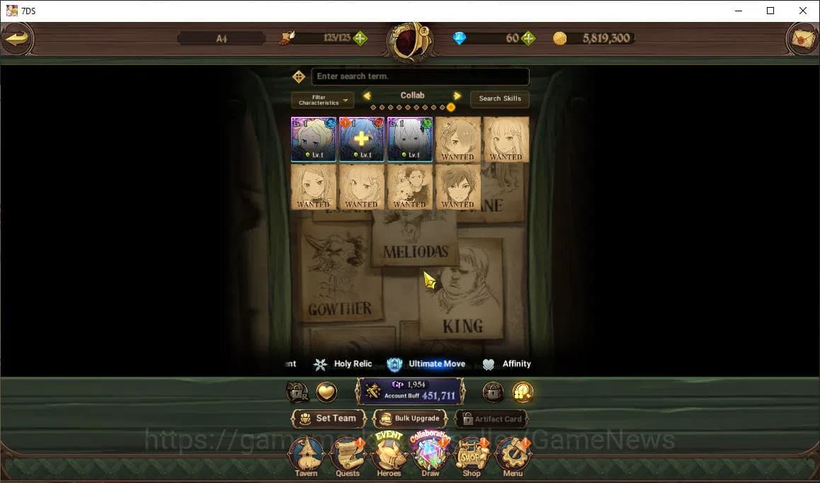 The Seven Deadly Sins: Grand Cross Accounts Asia |451K CC| Chapter 1+1 Seventh Spring Box | 3 image 10