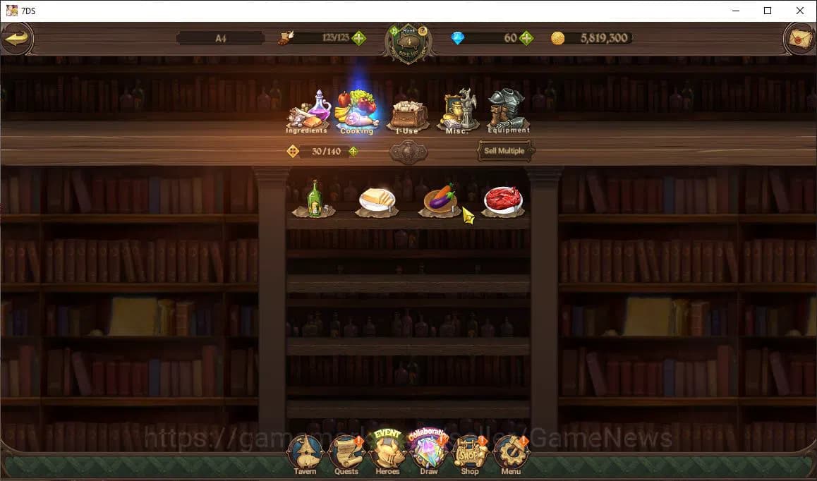 The Seven Deadly Sins: Grand Cross Accounts Asia |451K CC| Chapter 1+1 Seventh Spring Box | 3 image 5