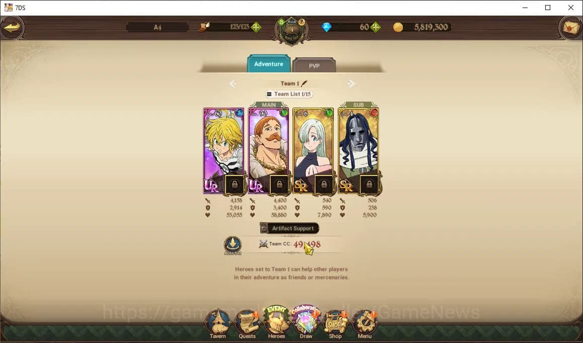 The Seven Deadly Sins: Grand Cross Accounts Asia |451K CC| Chapter 1+1 Seventh Spring Box | 3 image 9