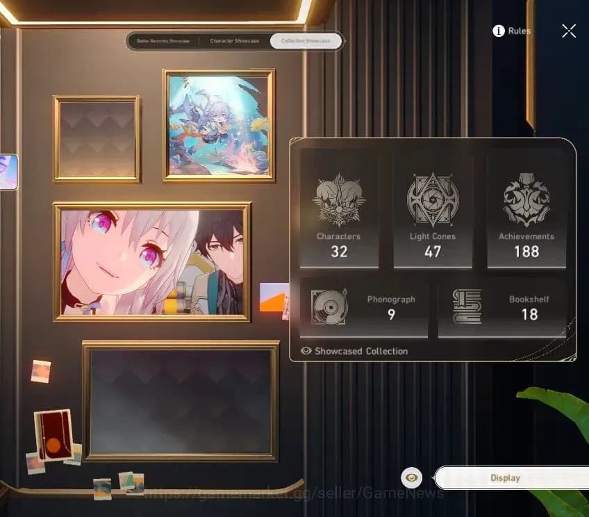 Honkai Star Rail Accounts Asia|TL 42|3 GCS|9 Limited|Castorice,Sparkle,Hyaci image 3