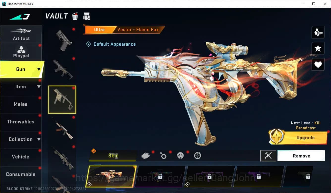 Blood Strike Accounts ASIA|COLLAB=QBZ95,KAR87K,AK47,|LIMITED=AR97|ULTRA= image 12