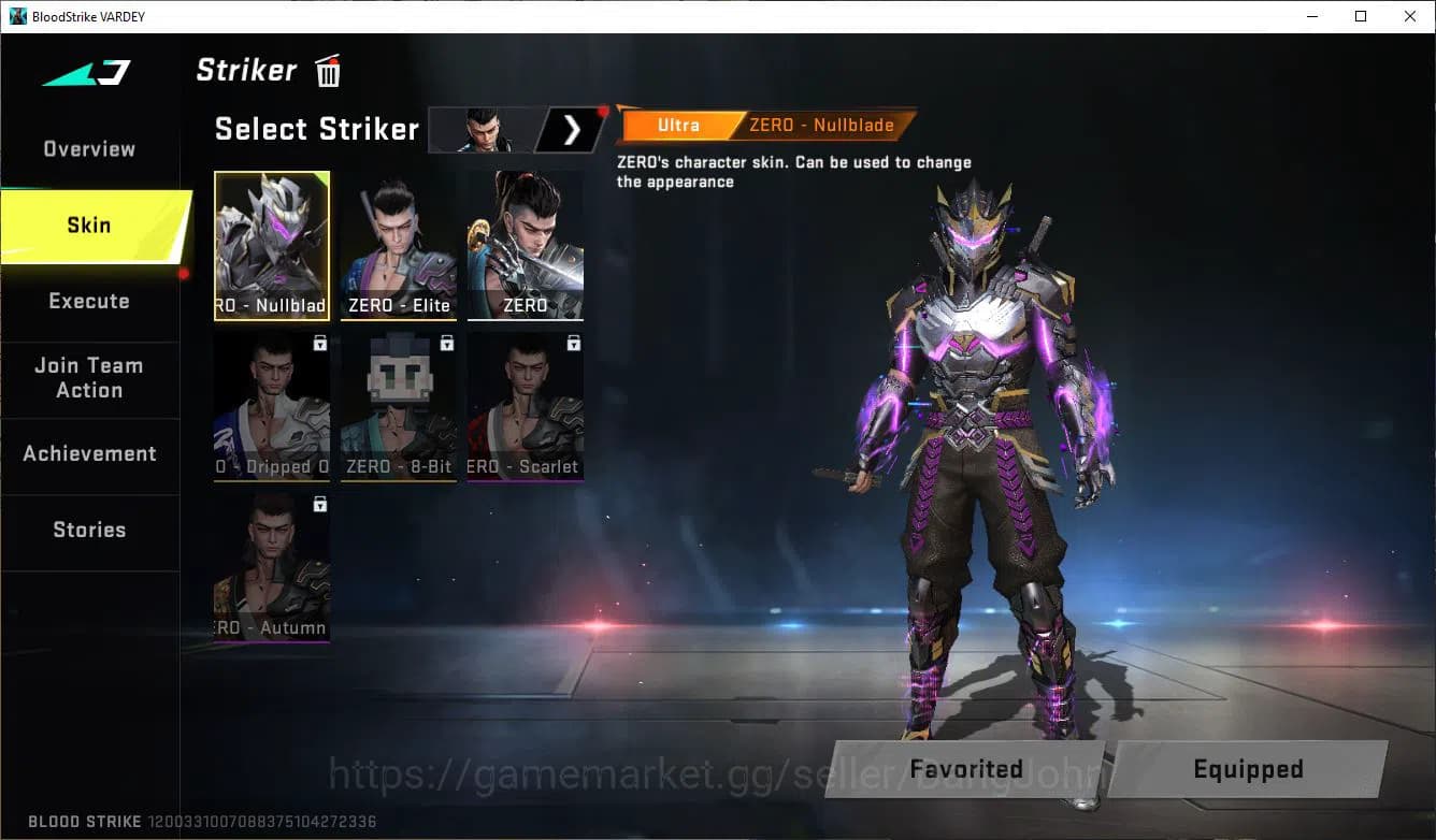 Blood Strike Accounts ASIA|COLLAB=QBZ95,KAR87K,AK47,|LIMITED=AR97|ULTRA= image 18