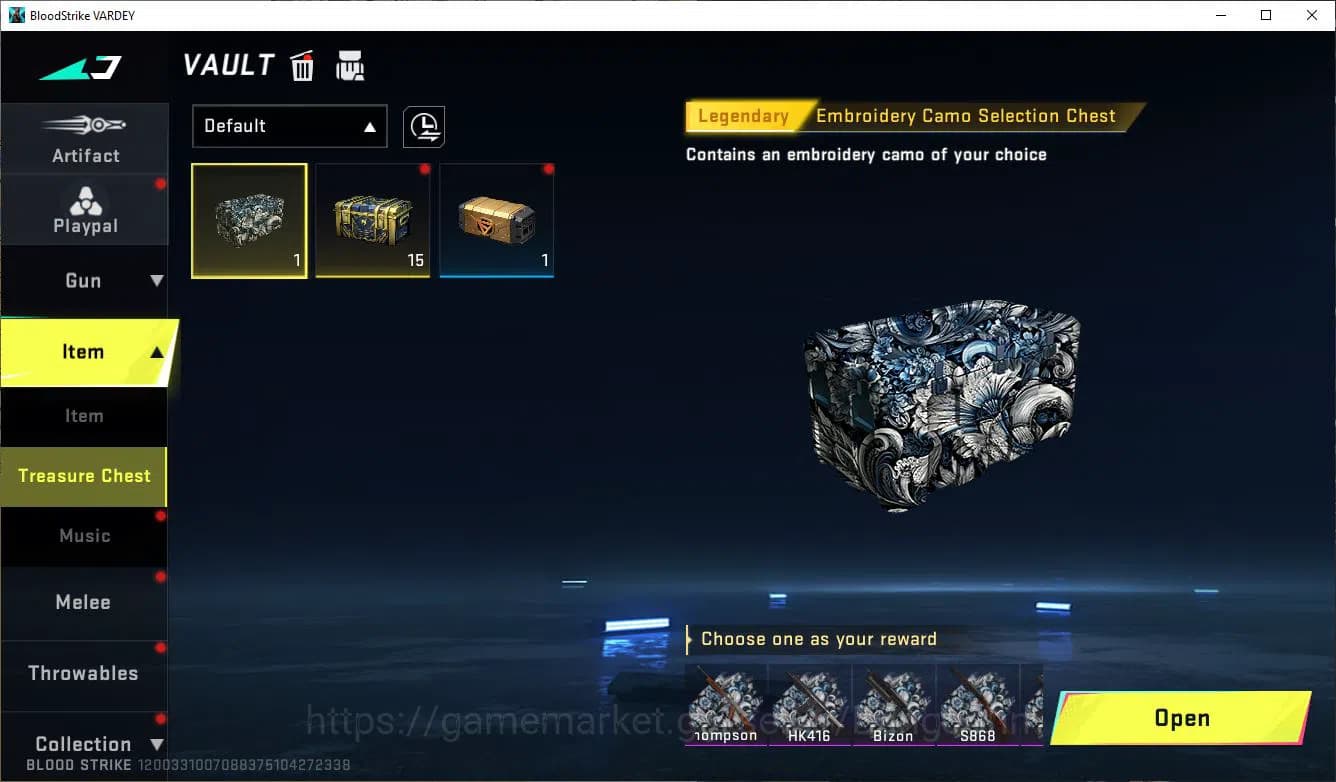 Blood Strike Accounts ASIA|COLLAB=QBZ95,KAR87K,AK47,|LIMITED=AR97|ULTRA= image 5