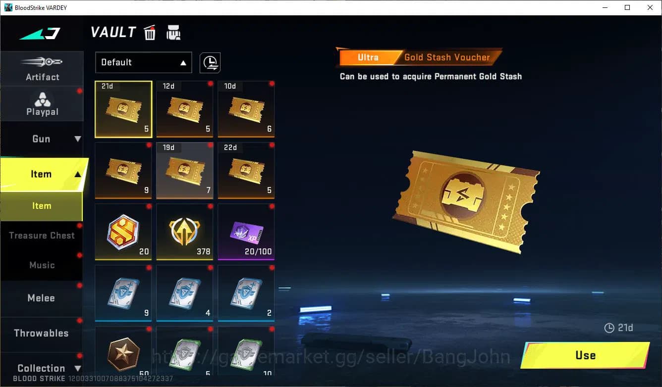 Blood Strike Accounts ASIA|COLLAB=QBZ95,KAR87K,AK47,|LIMITED=AR97|ULTRA= image 6