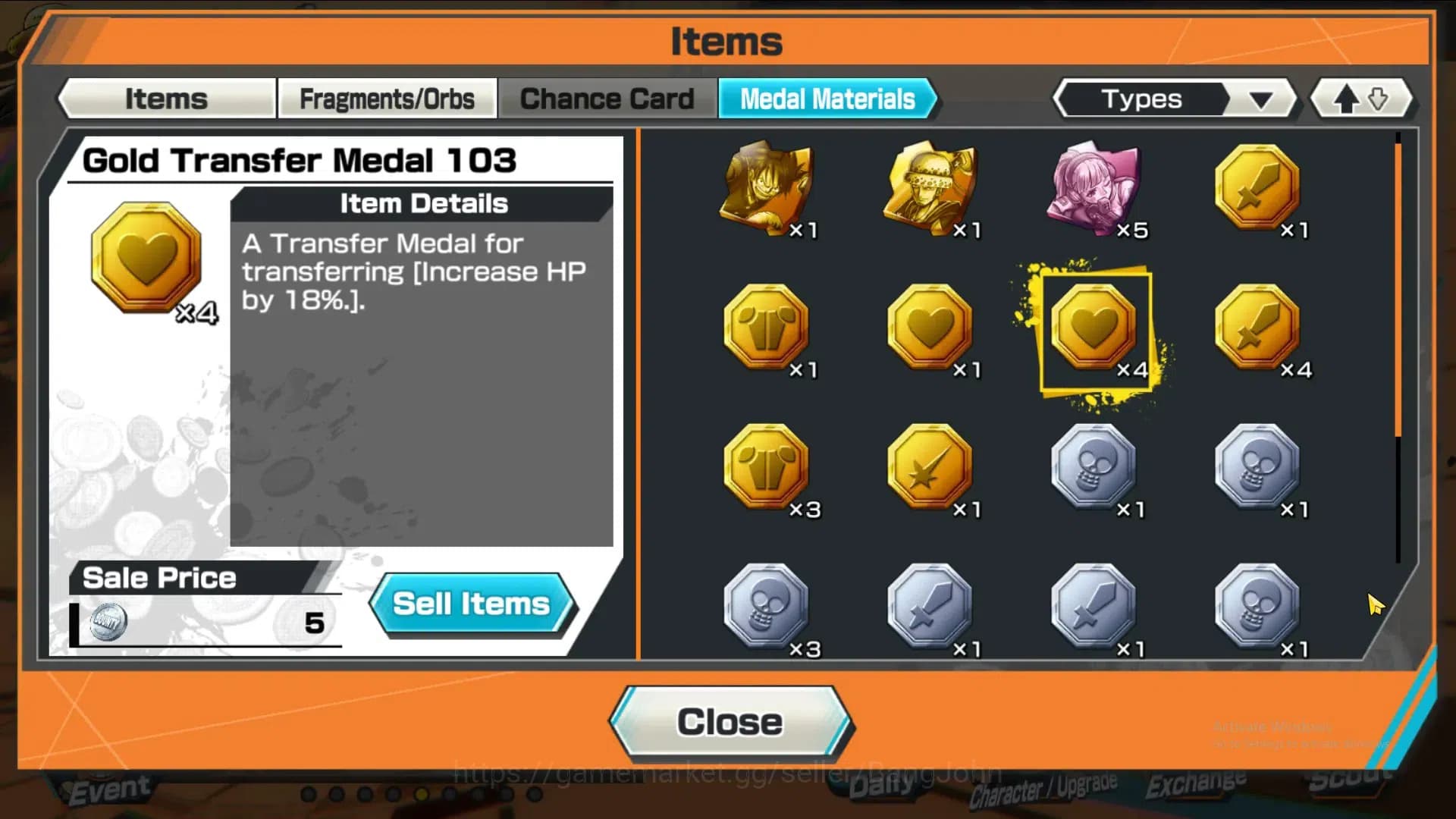 One Piece Bounty Rush Accounts GLOBAL|GF 500|5Ex|Kaido,Kuzan,St Nusjuro,Law,MD Lu image 1