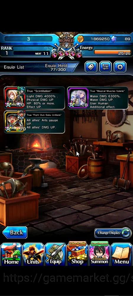 Grand Summoners Accounts Global|Rank 1|7 Ascend+1 TW|Mako+TW,Roy,Summer Miy image 14