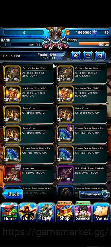 Grand Summoners Accounts Global|Rank 1|7 Ascend+1 TW|Mako+TW,Roy,Summer Miy image 4