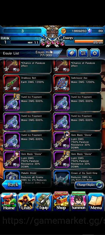 Grand Summoners Accounts Global|Rank 1|7 Ascend+1 TW|Mako+TW,Roy,Summer Miy image 7