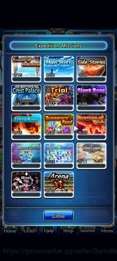 Grand Summoners Accounts Global|Rank 27|1 Sp Art|5 Ascend|WH Fen,Illya,Berw image 7