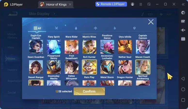Honor of Kings Accounts Global Hero112 Skin153 |Legend SunCe|SanXingdui Hu image 10