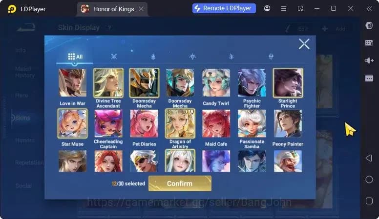 Honor of Kings Accounts Global Hero112 Skin153 |Legend SunCe|SanXingdui Hu image 11