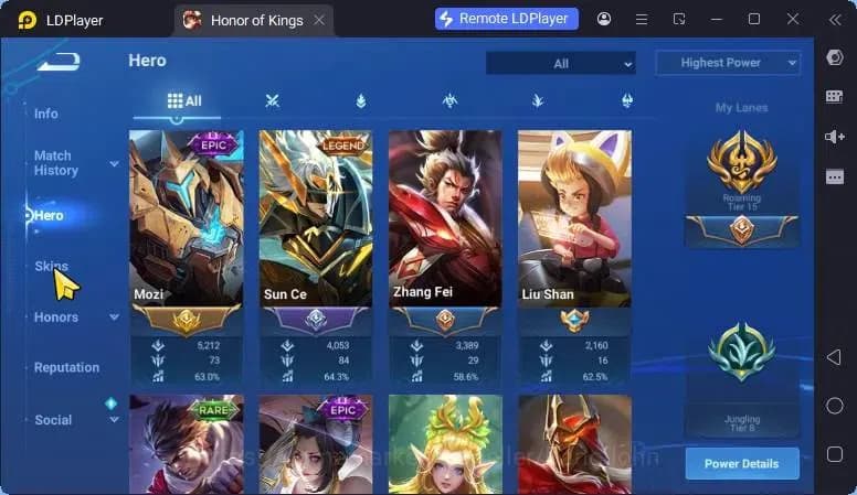 Honor of Kings Accounts Global Hero112 Skin153 |Legend SunCe|SanXingdui Hu image 18