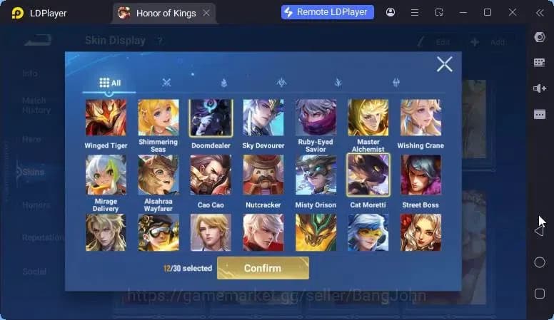 Honor of Kings Accounts Global Hero112 Skin153 |Legend SunCe|SanXingdui Hu image 8