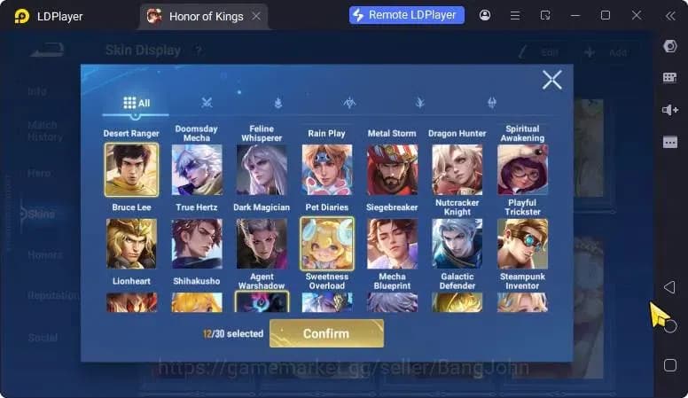 Honor of Kings Accounts Global Hero112 Skin153 |Legend SunCe|SanXingdui Hu image 9