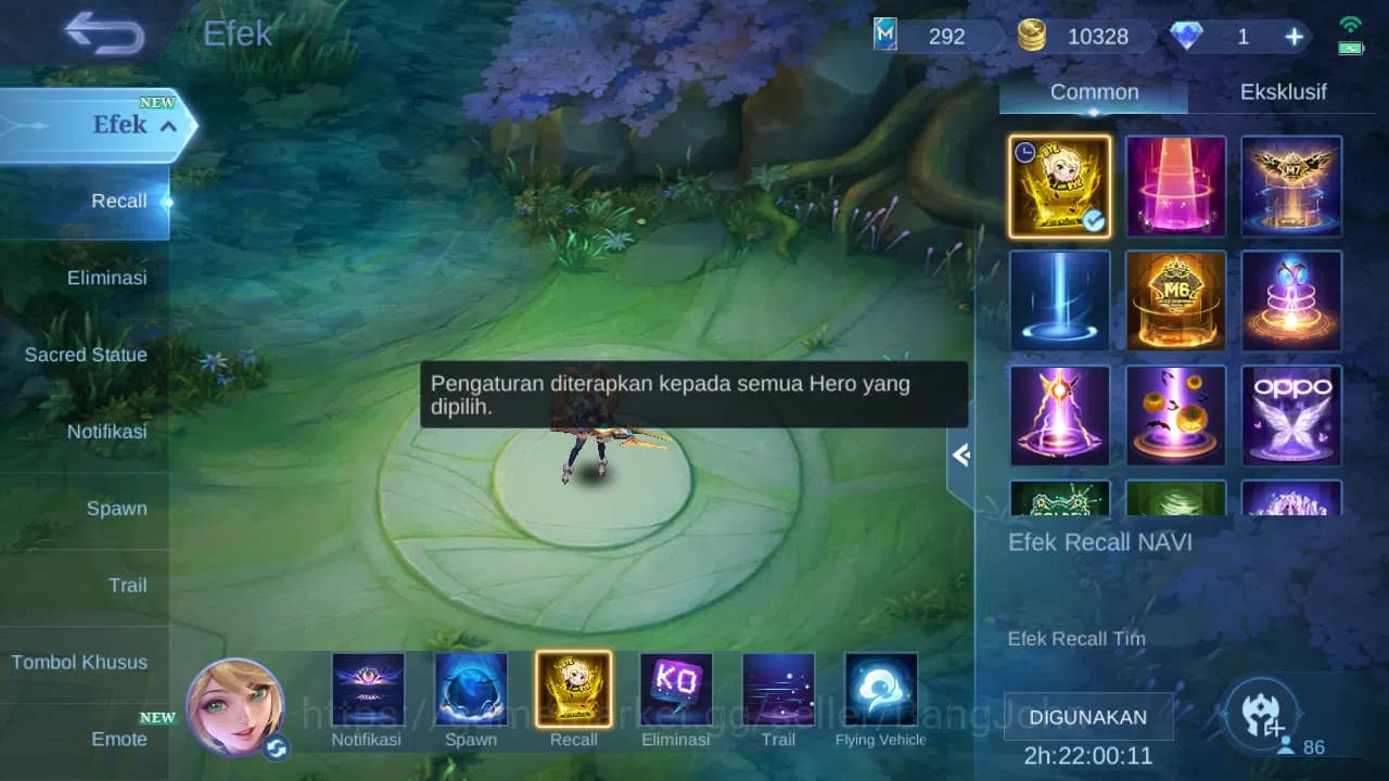 Mobile Legends: Bang Bang Accounts GLOBAL Hero 86 Skin 107 Zodiac Lance | Dtamer Ling image 11