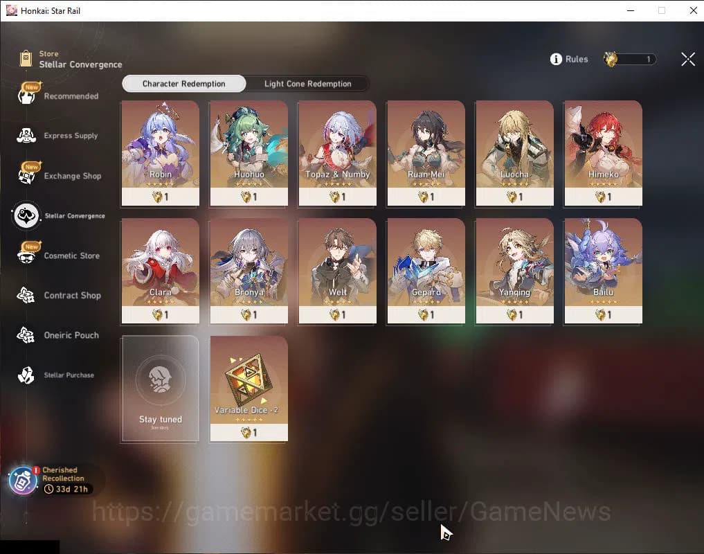 Honkai Star Rail Accounts ASIA|TL 4|1,7K SJ+1 Golden Companion|2 Limited|Rob image 2