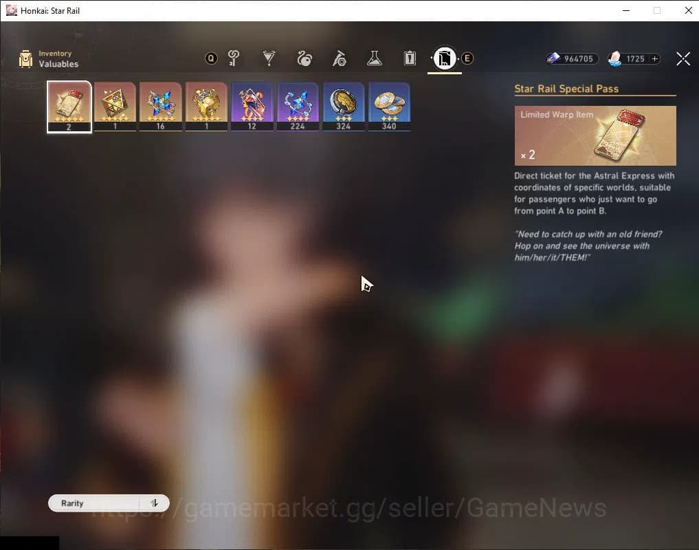 Honkai Star Rail Accounts ASIA|TL 4|1,7K SJ+1 Golden Companion|2 Limited|Rob image 5