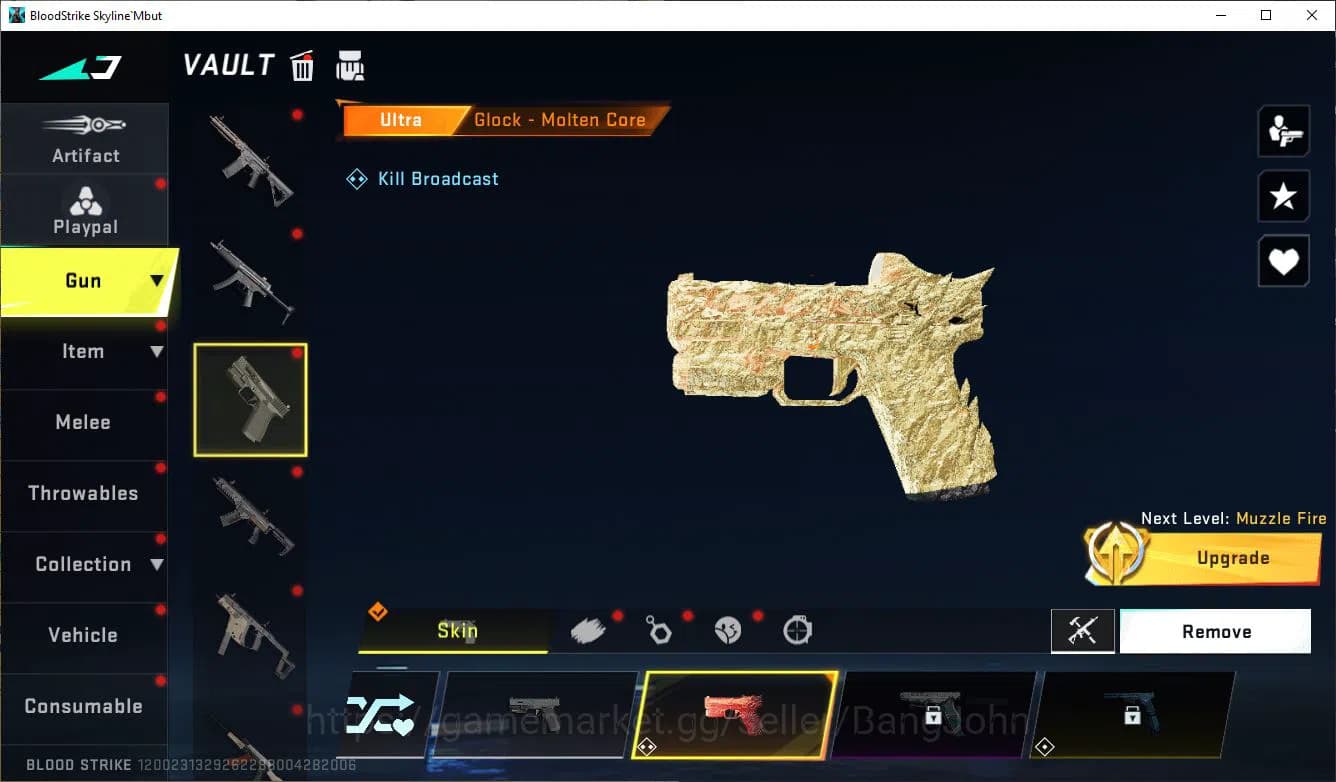 Blood Strike Accounts ASIA|COLLAB=KAR98K,AK47,SCAR,MCX|LIMITED=URB,M700, image 13