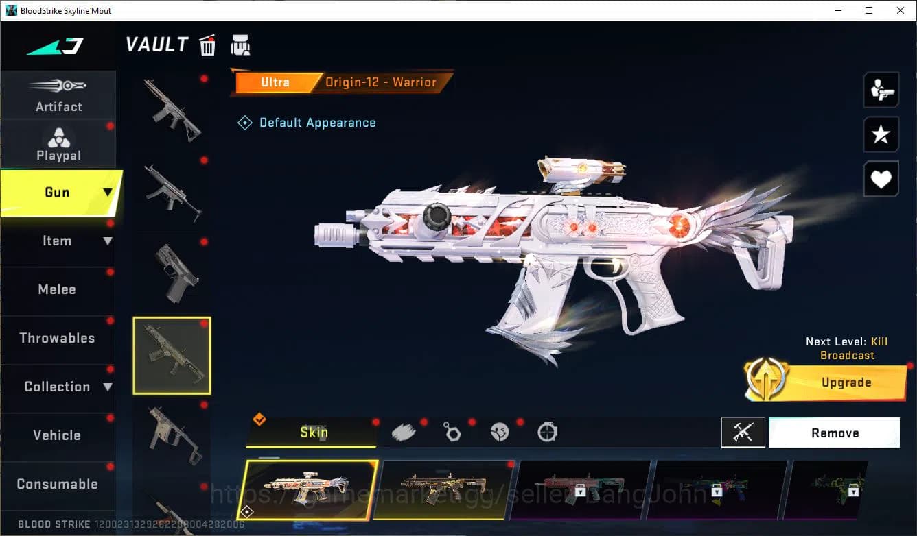 Blood Strike Accounts ASIA|COLLAB=KAR98K,AK47,SCAR,MCX|LIMITED=URB,M700, image 14