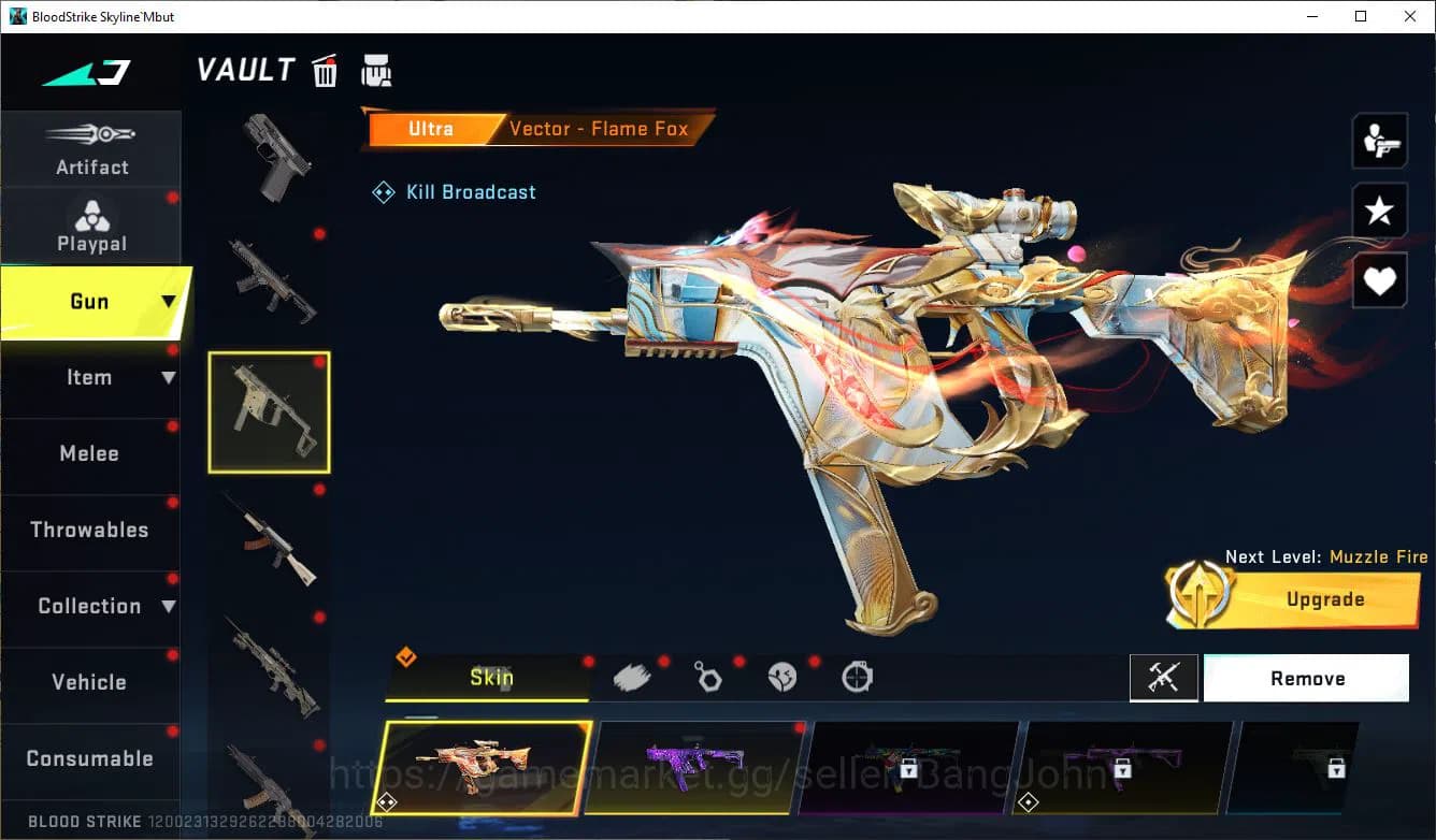 Blood Strike Accounts ASIA|COLLAB=KAR98K,AK47,SCAR,MCX|LIMITED=URB,M700, image 15