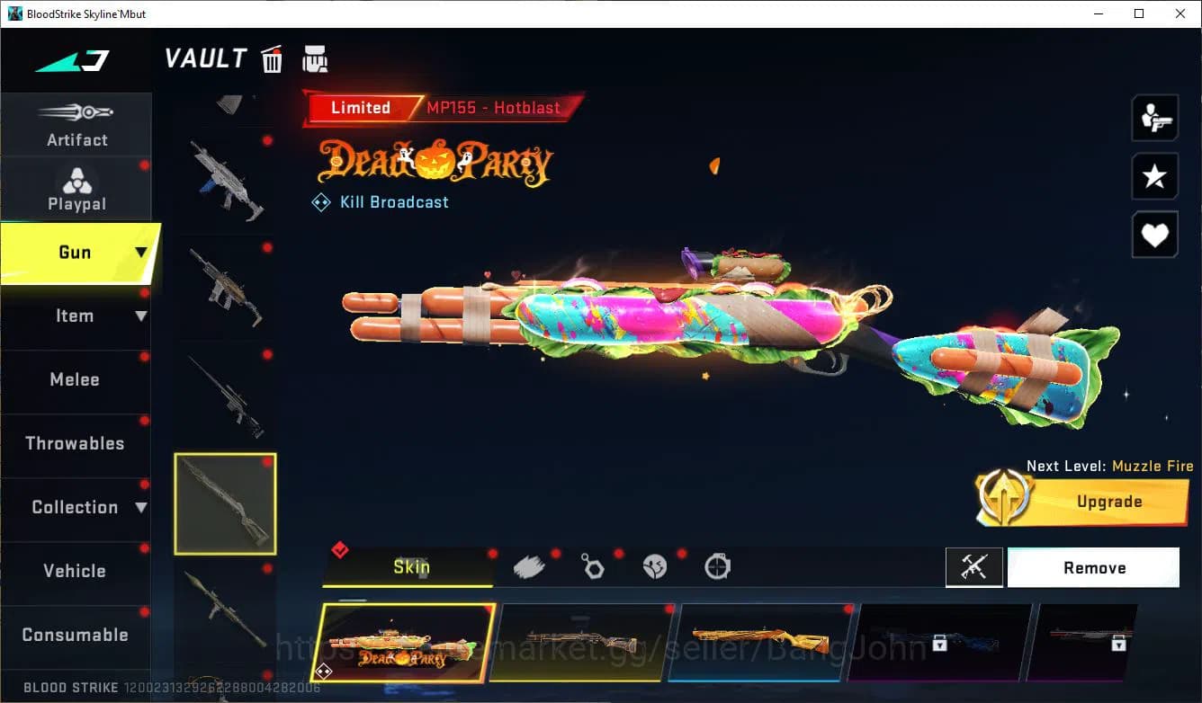 Blood Strike Accounts ASIA|COLLAB=KAR98K,AK47,SCAR,MCX|LIMITED=URB,M700, image 19