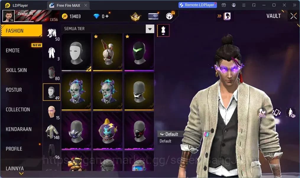 Free Fire Accounts Indonesia | EVO SCAR-Megalodon Alpha | M1887-One P image 14