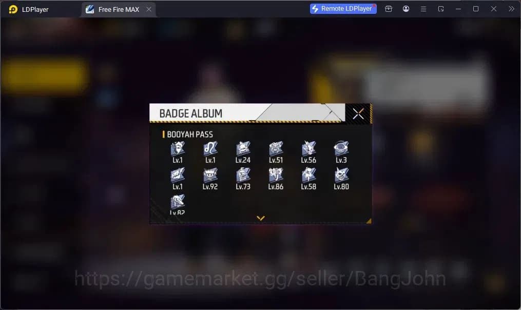 Free Fire Accounts Indonesia | EVO SCAR-Megalodon Alpha | M1887-One P image 19