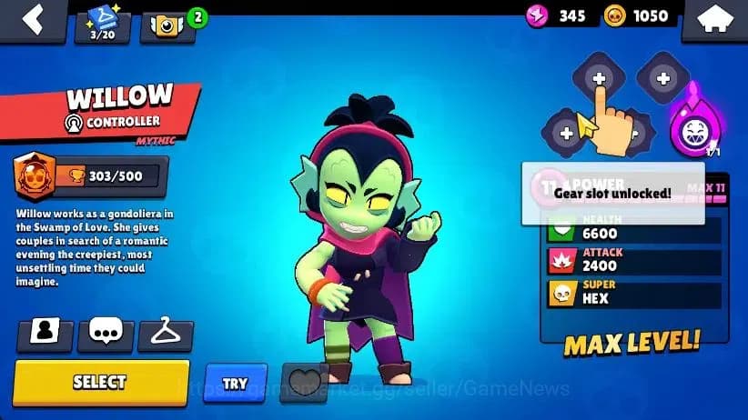 Brawl Stars Accounts 1002 Trophy|16 Brawlers 4 Max Lvl [Willow,Edgar,Sh image 11