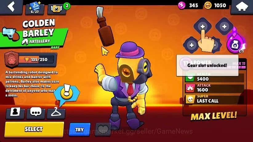 Brawl Stars Accounts 1002 Trophy|16 Brawlers 4 Max Lvl [Willow,Edgar,Sh image 12