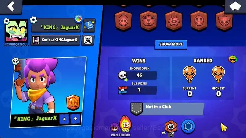 Brawl Stars Accounts 1002 Trophy|16 Brawlers 4 Max Lvl [Willow,Edgar,Sh image 2