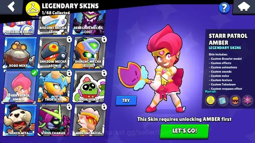 Brawl Stars Accounts 1002 Trophy|16 Brawlers 4 Max Lvl [Willow,Edgar,Sh image 6