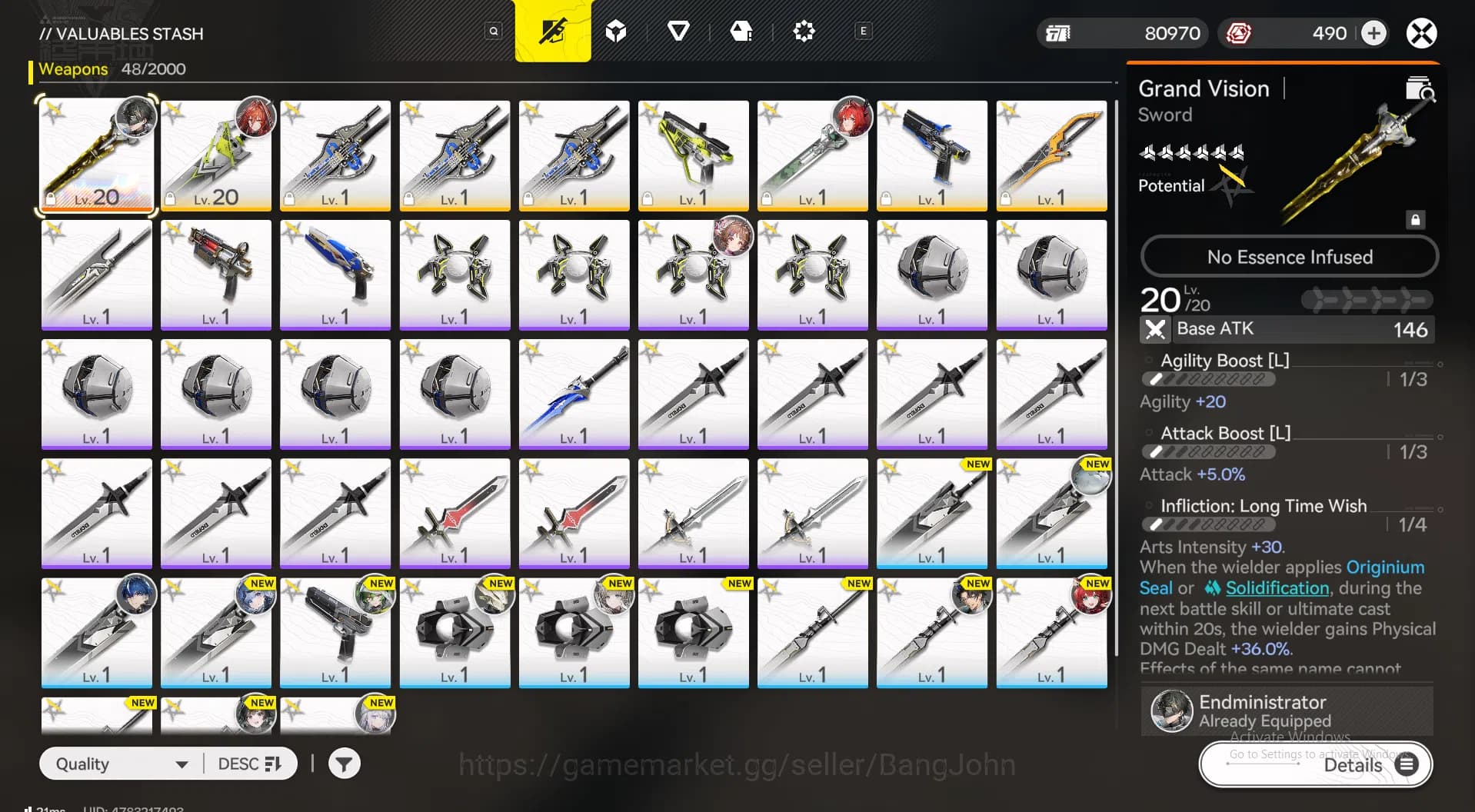 Arknights: Endfield Accounts lvl 3 | ASIA | New Horizons On | 6-Star Laevatain image 3