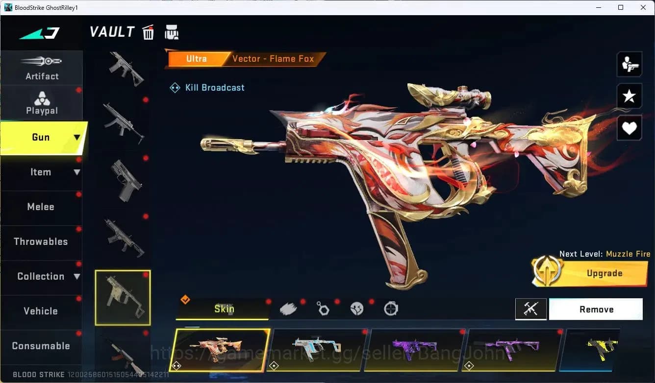 Blood Strike Accounts ASIA|EVOLVED,FAL|COLLAB,FAL,KAR98K|LIMITED,MP7,RPK image 11