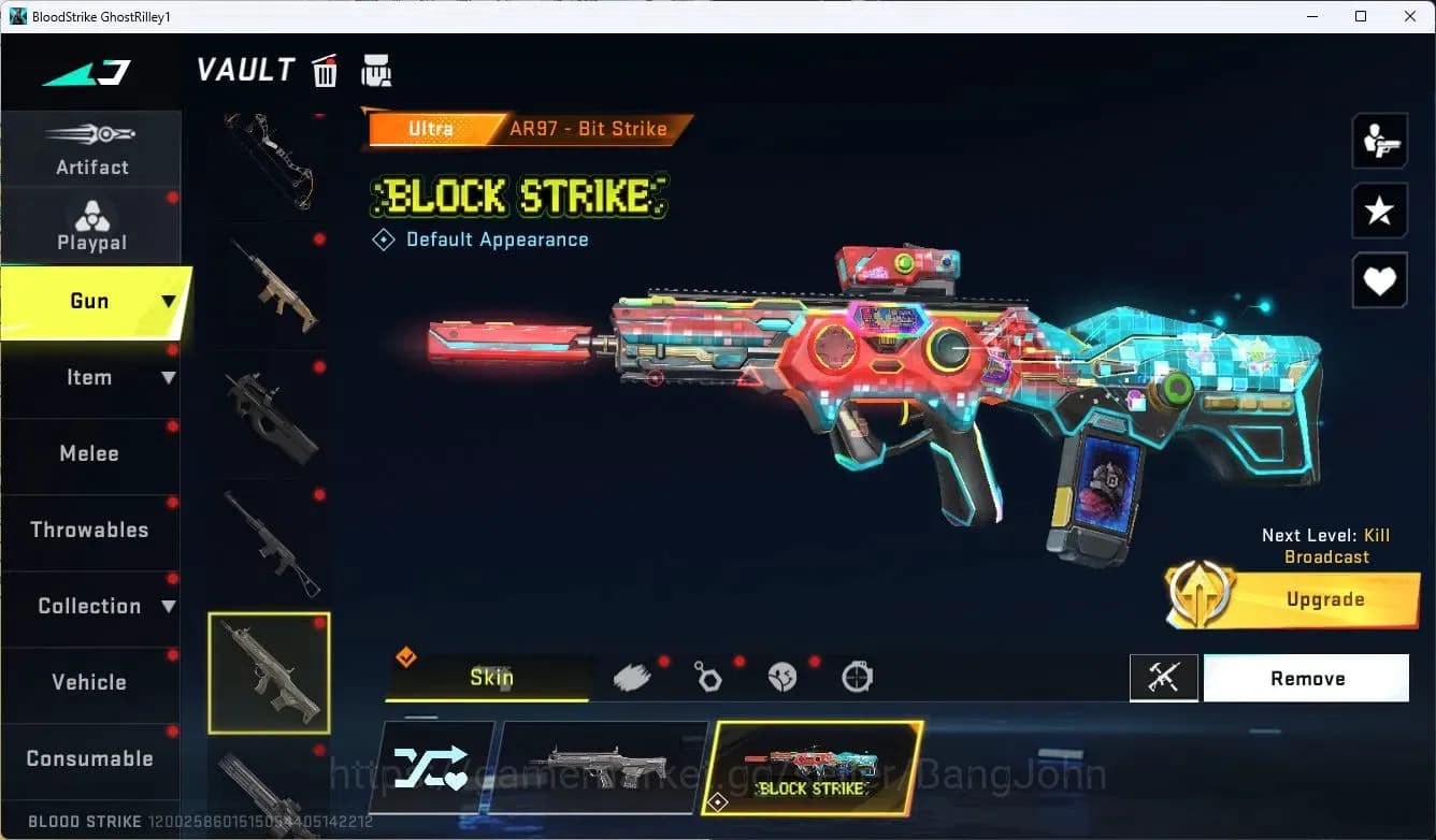 Blood Strike Accounts ASIA|EVOLVED,FAL|COLLAB,FAL,KAR98K|LIMITED,MP7,RPK image 15